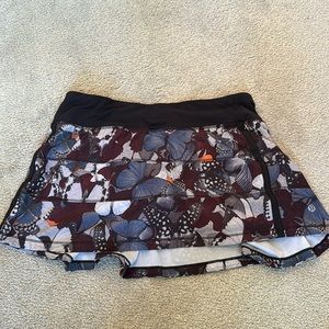 Lululemon Butterfly tennis skirt
